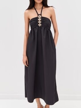 RAILS Palazzo Halter Midi Dress